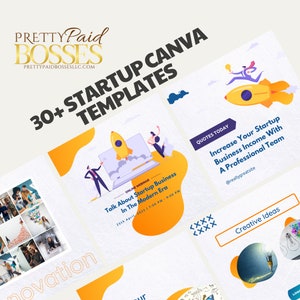 30+ Startup Canva Templates