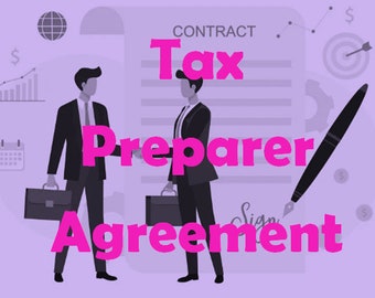 Tax Preparer Agreement Template