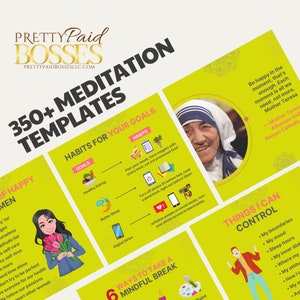 350+ Meditation Social Media Templates