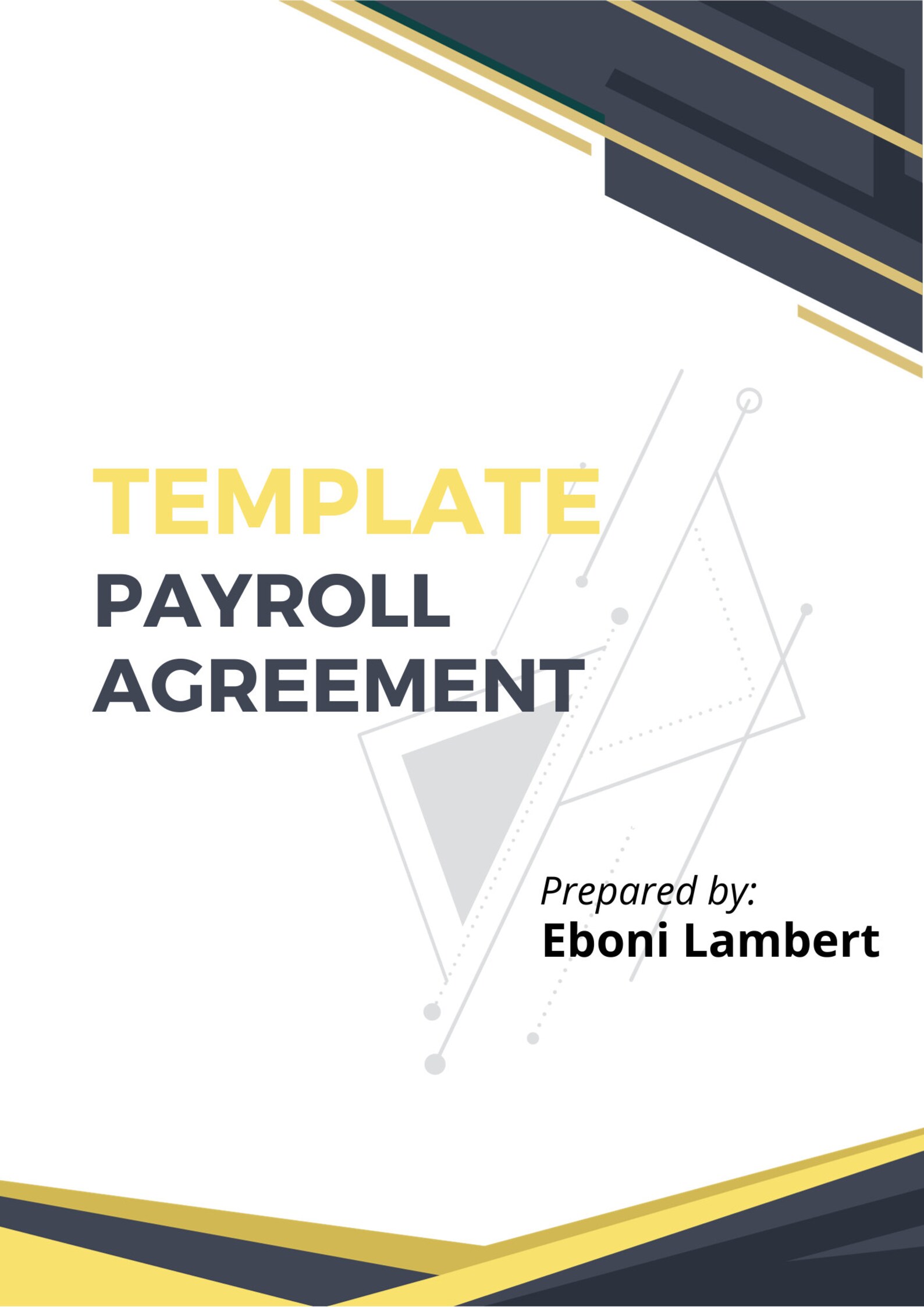 PAYROLL AGREEMENT Template Etsy PAYROLL AGREEMENT Template Etsy