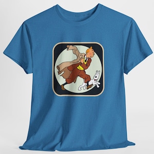 T-shirt journaliste détective comique rétro classique vintage, chemise graphique unisexe pour les fans, t-shirt dessin animé rétro, t-shirt dessin animé classique