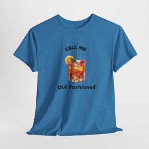 Call Me Old Fashioned T-Shirt: Cocktail Graphic Tee