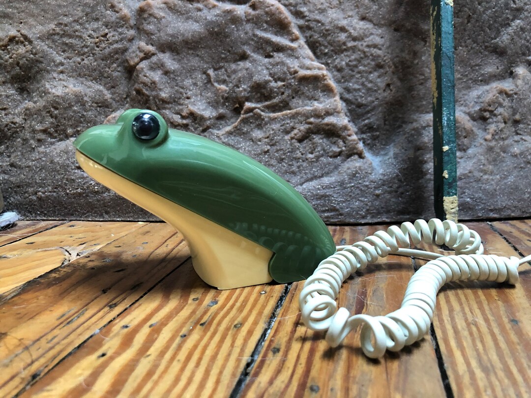 FROG PHONE フロッグフォン　珍品　1980年代　レトロ FROG PHONE フロッグフォン 珍品 1980年代 レトロ