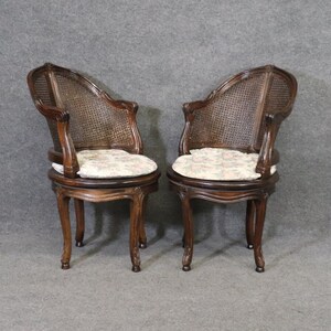 Swivel Armchair, Louis XV Dining Chairs, François Linke Dining Chair