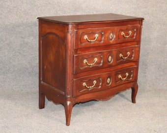 Louis XV Style Country French Commode, Chest of Drawers, Server, Cabinet, Dresser