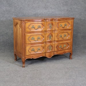 Vintage Louis XV Style Country French Commode circa 1970s, Vintage Decor, Furniture, Chest of Drawers, Bedroom Decor, DPLuxuries