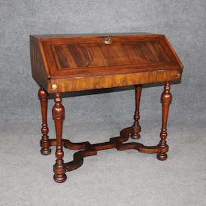 Antique 18th Century Louis XIV Style Inlaid Secretary Desk, Writing Desk, Vintage Desk, Home Decor, Office Decor, Furniture, Retro