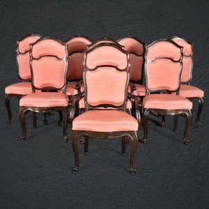 Mid Century Set of 8 Bernhard Rohne for Mastercraft Dining Chairs, Furniture, Dining Room Decor,  Kitchen Furniture, DPLuxuries, Vintage