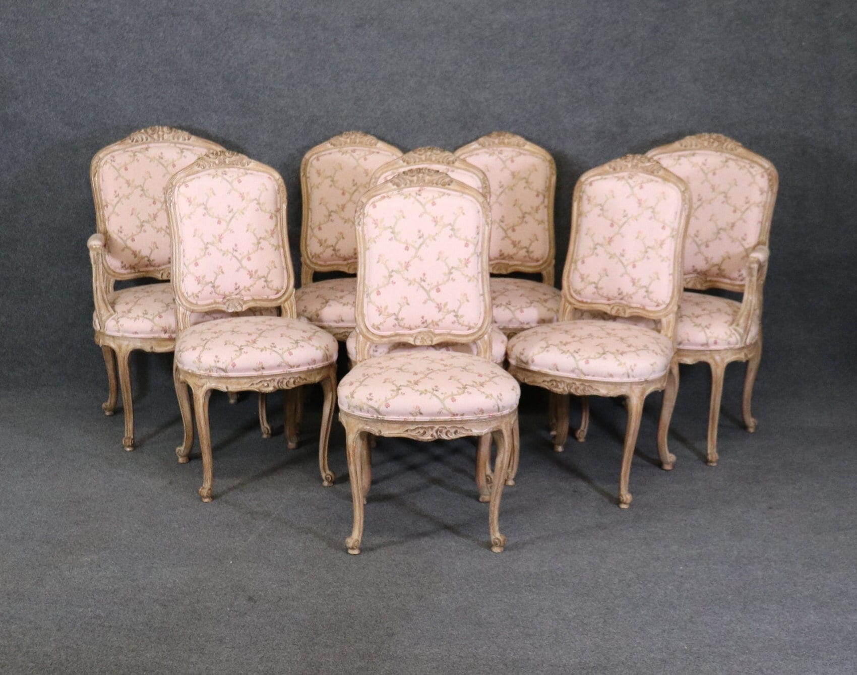 Swivel Armchair, Louis XV Dining Chairs, François Linke Dining Chair