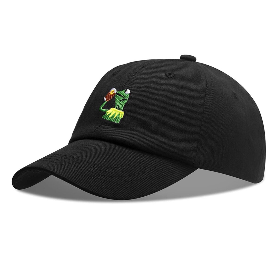 Kermit Tea Hat Kermit Hat Kermit Baseball Cap Kermit Etsy