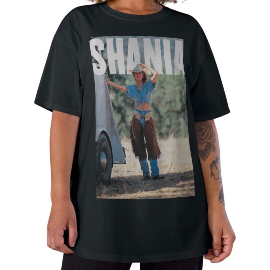 Shania Twain Tshirt Shania Twain Graphic Tee Country Music Etsy