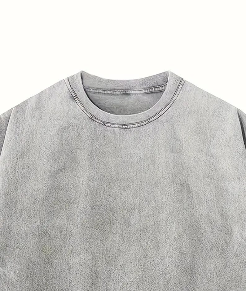 Broderad anka med tulpan-t-shirt, unisex retro-skjorta i syratvätt, present till djurälskare, Cottagecore Baumwolle-t-shirt bild 8