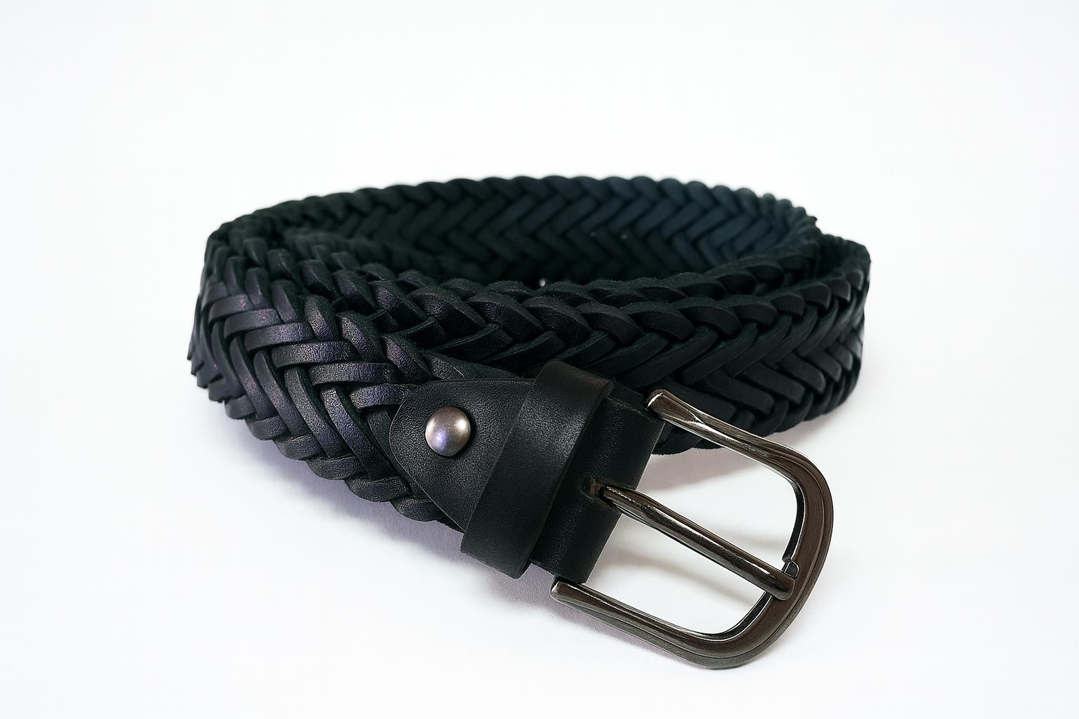 Ceinture Cuir Imprimé Croco Orange Cole Haan Taille S - Boucle Argent - Neuf Sans étiquette