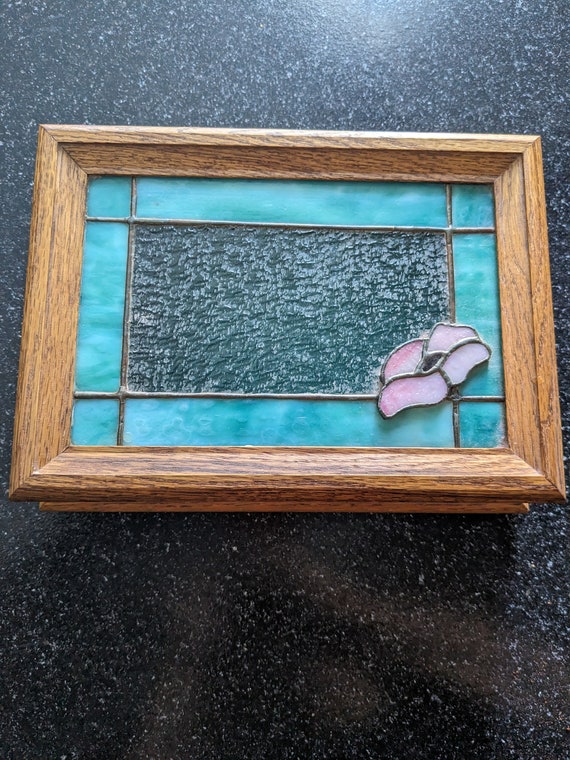 Stained glass Jewelry Box