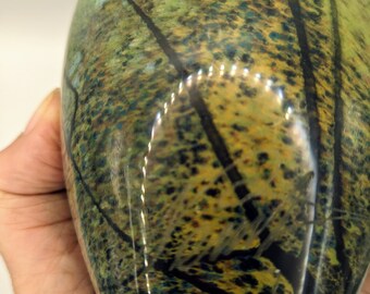 Art Glass Vase by Loan Nemtoi - Romanian - Etsy