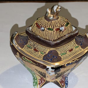 Vintage Japanese Incense Burner - Etsy