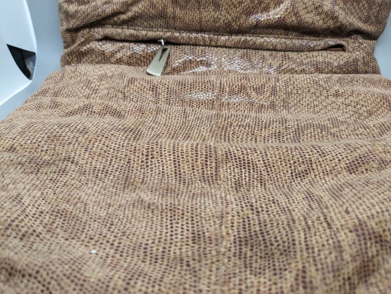 Vintage Liza Ganz handbag faux snake skin View 2