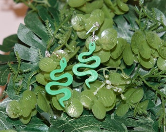 Snake Earrings Cute Serpent Jewelry Gifts For Her