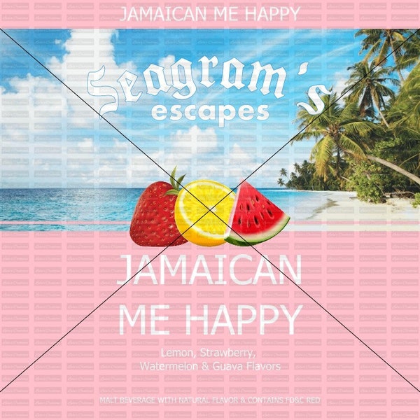 Jamaican Me Happy PNG ONLY