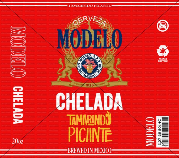 Modelo Chelada Tamarindo Picante PNG ONLY - Etsy