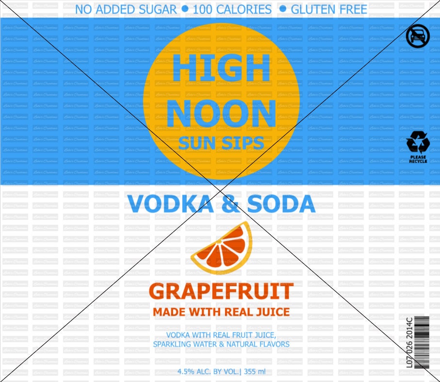 High Noon Grapefruit PNG ONLY Etsy