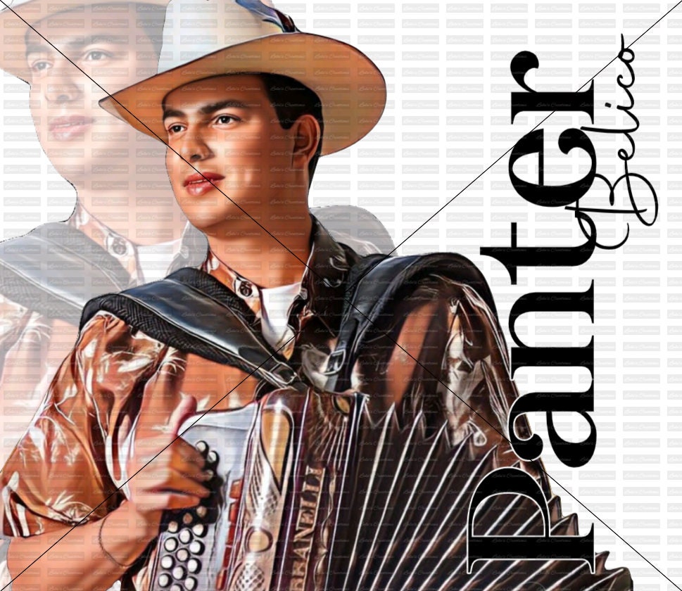 Panter Belico/ Grupo Arriesgado Singer. Wrap PNG ONLY Etsy