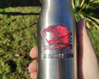 Transparent iBUYPOWER Holo Katowice 2014 CSGO CS Counter Strike CS2 Sticker (No Effect)