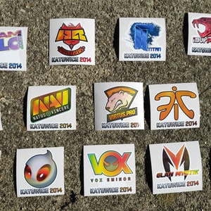 Katowice 2014 Holo No Effect CSGO CS Counter Strike CS2 Sticker Set