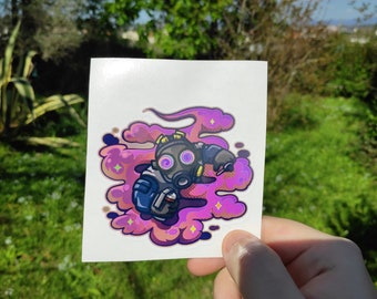Get Smoked Holo CSGO CS Counter Strike CS2-sticker (geen effect)