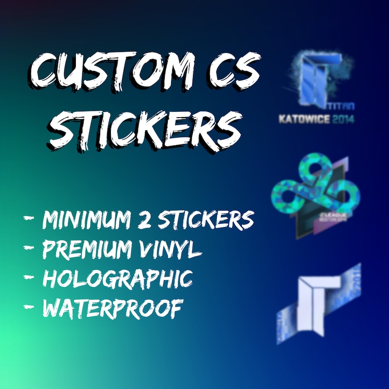 Custom Csgo Stickers - Etsy