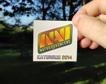 Natus Vincere Holo Katowice 2014 CSGO CS Counter Strike CS2-sticker (geen effect)
