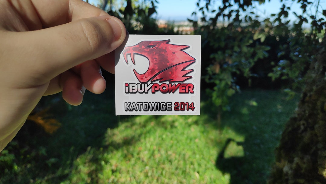 Ibuypower Holo Katowice 2014 CSGO CS Counter Strike CS2 Sticker (no Effect) Etsy