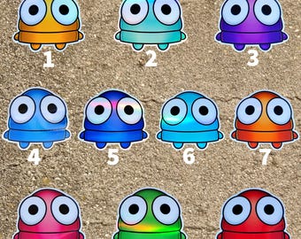 Stare Holo REPO Stickers | Multiple Colors | REPO Horror Game | Funny Meme Gift | R.E.P.O Cute Sticker | Gamer Decoration