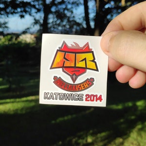 HellRaisers Holo Katowice 2014 CSGO CS Counter Strike CS2 Sticker (No Effect)