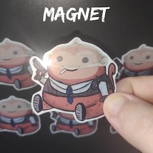 Magnet CS Monkey Cute Animal Magnet | Fridge Magnet | Gift Ideas | Silly Animal Magnets