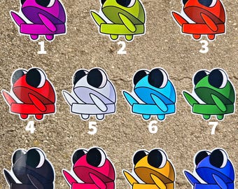 Grabbing REPO Stickers | Multiple Colors | REPO Horror Game | Funny Meme Gift | R.E.P.O Cute Sticker | Gamer Decoration
