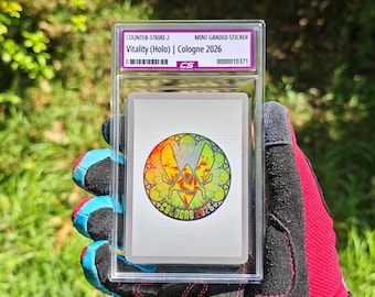 Vitality Holo Cologne 2026 Graded Card | Custom Illustration Card | Gift For Him/Her | Holographic Card Slab