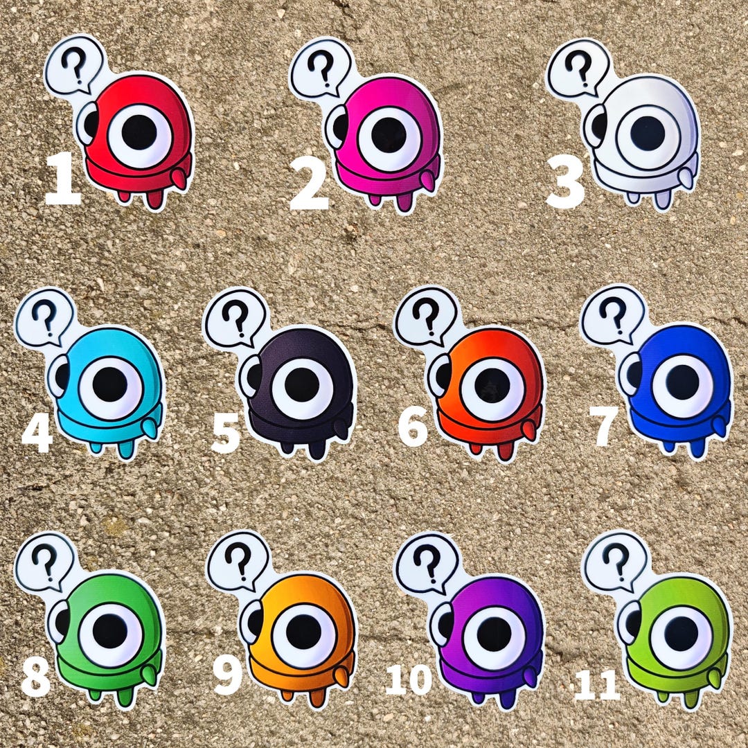 HUH REPO Stickers | Multiple Colors | REPO Horror Game | Funny Meme ...