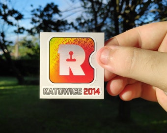 Reden Gaming Holo Katowice 2014 CSGO CS Counter Strike CS2-sticker (geen effect)