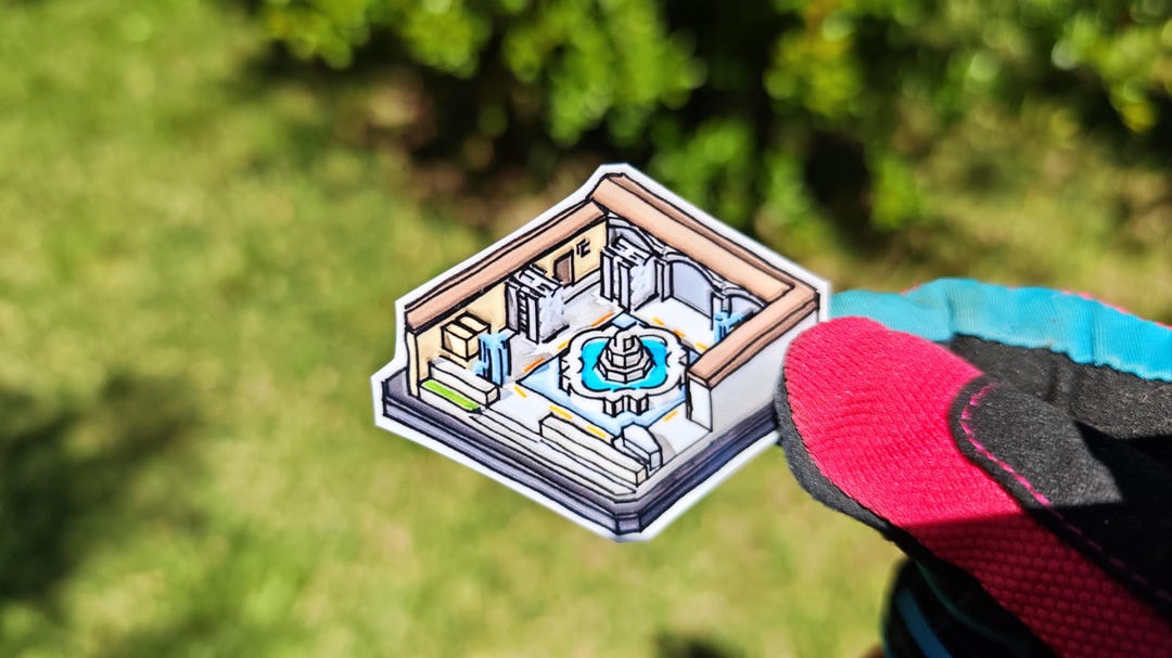 Inferno Diorama Foil CSGO CS Counter Strike CS2 Sticker (foil Effect ...