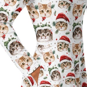 Ugly christmas cat dress hot sale
