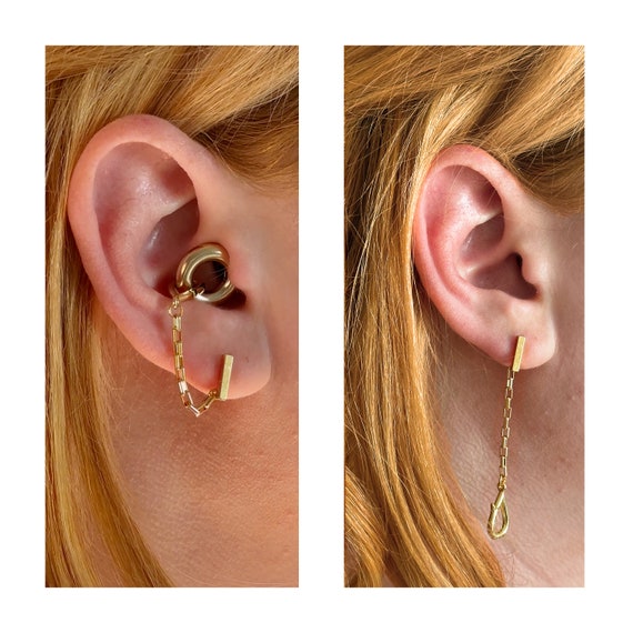 Earplug Holder Earrings for Loop Earplugs Hearing Protection