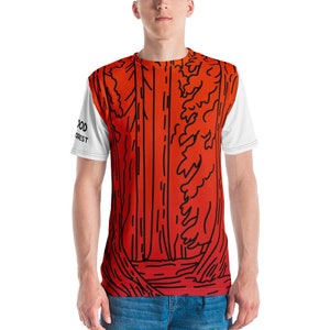 REWOODS NATIONAL FOREST Unisex Designer, Graphic t-shirt