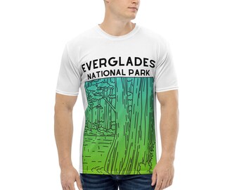 EVERGLADES NATIONAL PARK, Florida, Unisex, Designer, Graphic  t-shirt