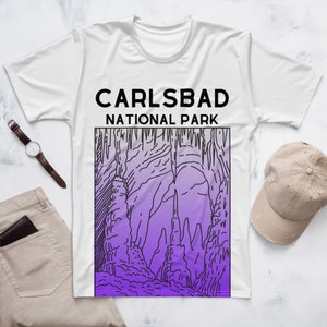 CARLSBAD CAVERNS National Park, Designer Unisex Graphic t-shirt