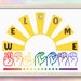 Welcome Poster | American Sign Language Wall Poster | ASL | Inclusive ...