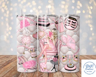 Glamour Girl Boss 20oz Tumbler, Chic Travel Cup