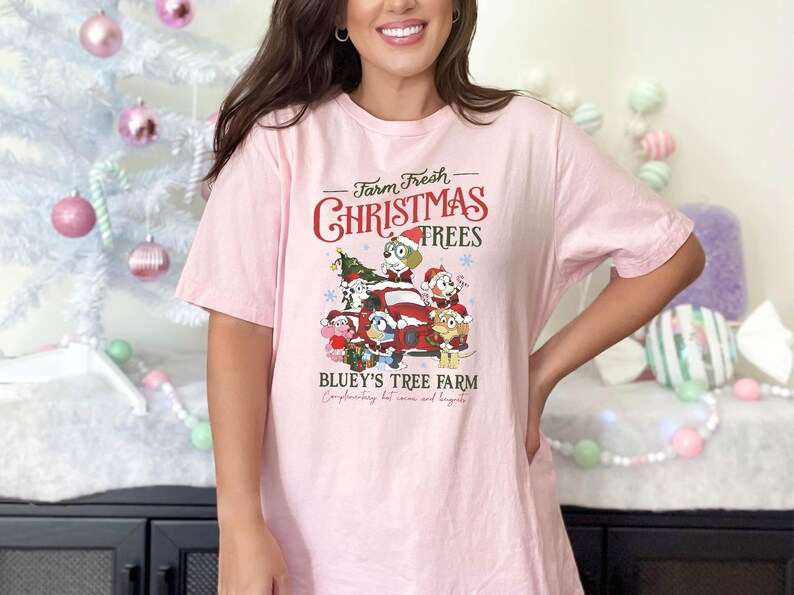 Disney Dogs Friends Christmas Sweatshirt, Disney Tree Farm Christmas