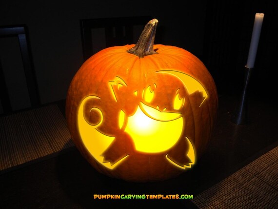 Squirtle Pumpkin Carving Template Stencil Instant Download - Etsy UK