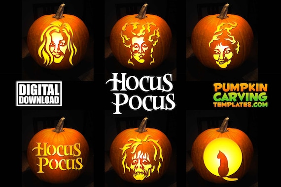 Hocus Pocus Pumpkin Stencil - SESO OPEN